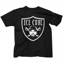 ICE CUBE UNISEX TEE: RAIDER (MEDIUM)