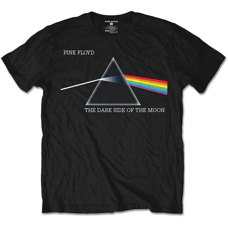 PINK FLOYD KID'S TEE: DARK SIDE OF THE MOON COURIER (RETAIL PACK) (LARGE)