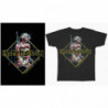 IRON MAIDEN UNISEX TEE: SOMEWHERE IN TIME DIAMOND (MEDIUM)