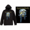 IRON MAIDEN UNISEX PULLOVER HOODIE: POWERSLAVE (LARGE)