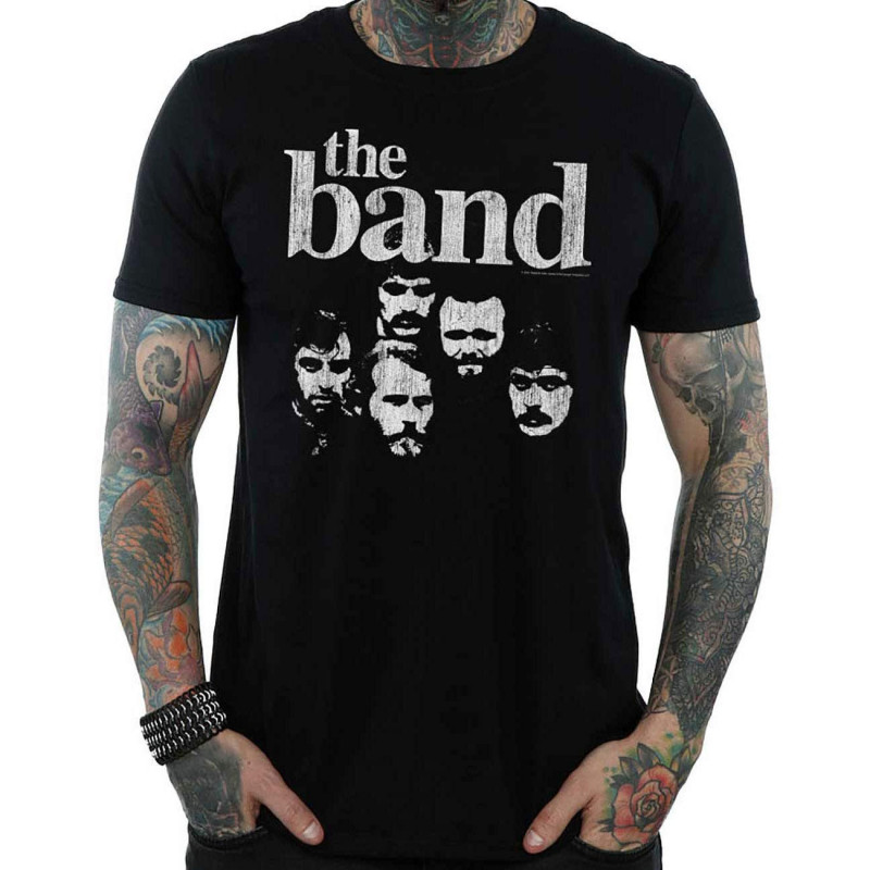 THE BAND UNISEX TEE: HEADS (LARGE)