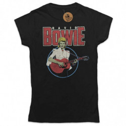 DAVID BOWIE LADIES TEE: ACOUSTIC BOOTLEG (LARGE)