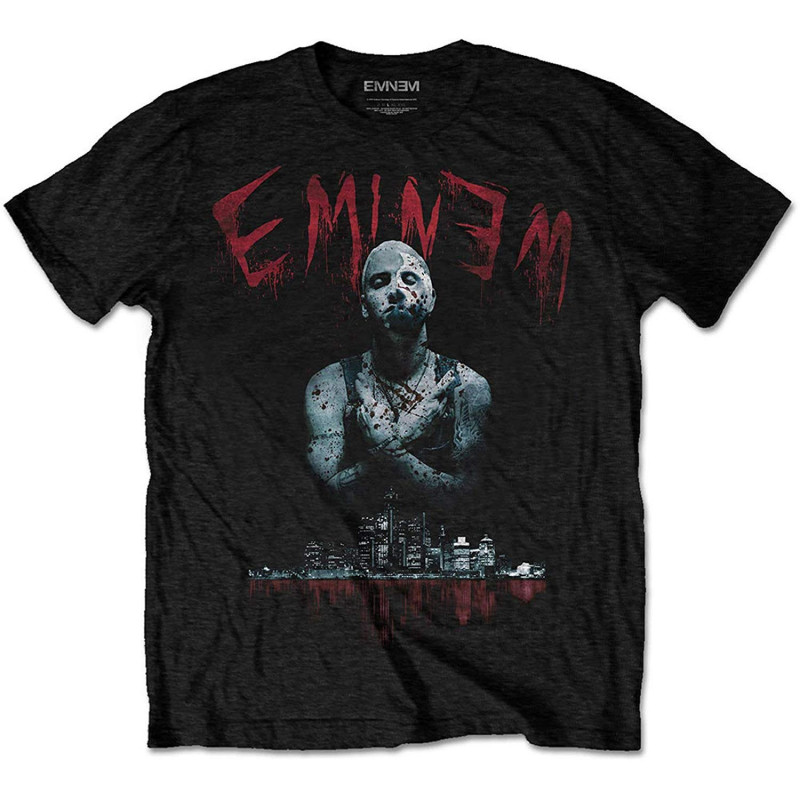 EMINEM UNISEX TEE: BLOODY HORROR (SMALL)