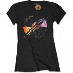 PINK FLOYD LADIES TEE: MACHINE GREETING ORANGE (XX-LARGE)