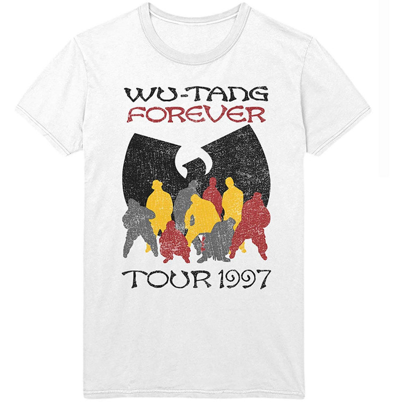 WU-TANG CLAN UNISEX TEE: FOREVER TOUR '97 (MEDIUM)