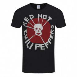 RED HOT CHILI PEPPERS UNISEX TEE: FLEA SKULL (LARGE)