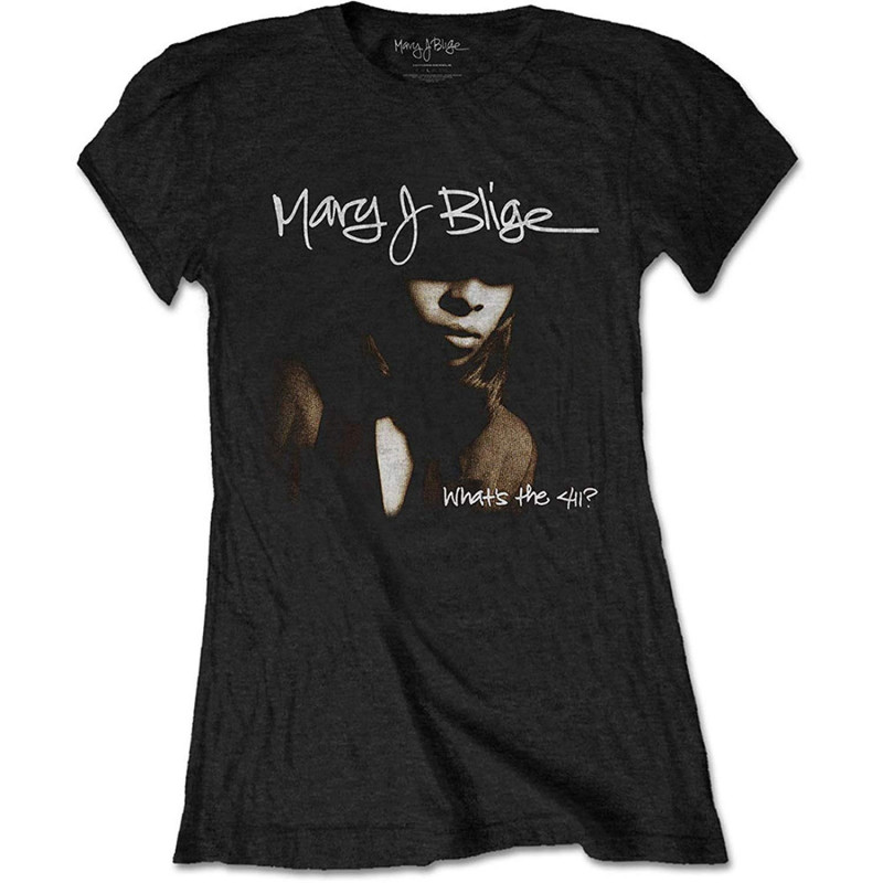 MARY J BLIGE LADIES TEE: COVER (SMALL)