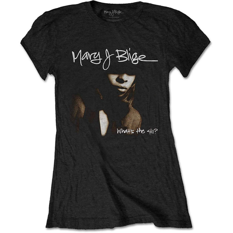 MARY J BLIGE LADIES TEE: COVER (SMALL)