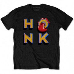 THE ROLLING STONES UNISEX TEE: HONK LETTERS (SMALL)