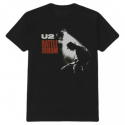 U2 UNISEX TEE: RATTLE & HUM (MEDIUM)