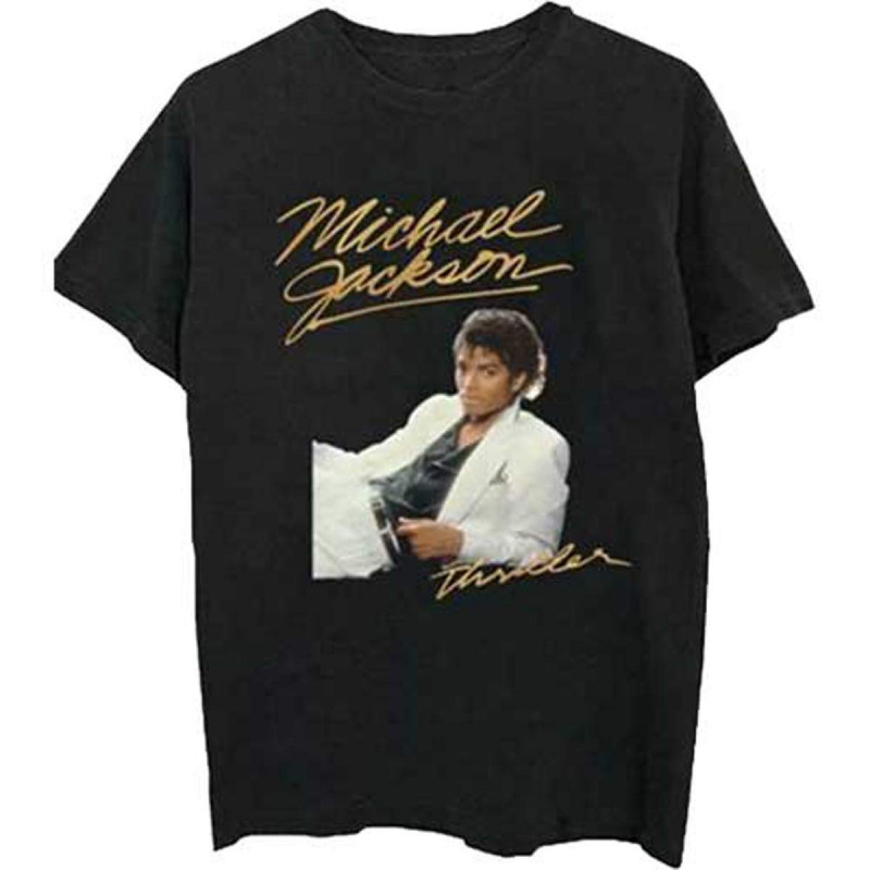 MICHAEL JACKSON UNISEX TEE: THRILLER WHITE SUIT (XX-LARGE)