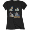 THE BEATLES LADIES TEE: SHEA STADIUM SHOTS (X-LARGE)