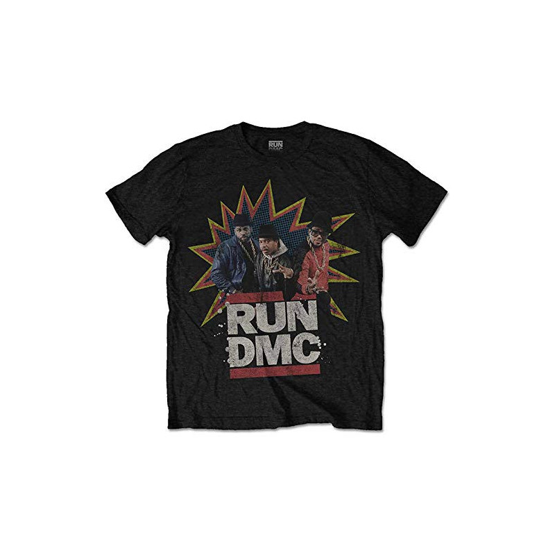 RUN DMC UNISEX TEE: POW! (XX-LARGE)