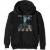 THE BEATLES UNISEX PULLOVER HOODIE: ABBEY ROAD (MEDIUM)