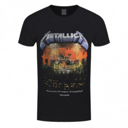 METALLICA UNISEX TEE: STOCKHOLM '86. (BACK PRINT) (XX-LARGE)