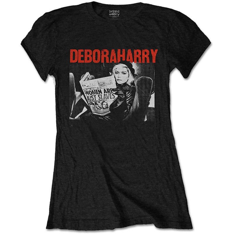 DEBBIE HARRY LADIES TEE: WOMEN ARE JUST SLAVES (XX-LARGE)