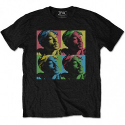 TUPAC MEN'S TEE: POP ART...