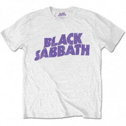 BLACK SABBATH KID'S TEE: WAVY LOGO (RETAIL PACK) (MEDIUM)