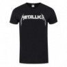 METALLICA UNISEX TEE: MASTER OF PUPPETS PHOTO (BACK PRINT) (X-LARGE)