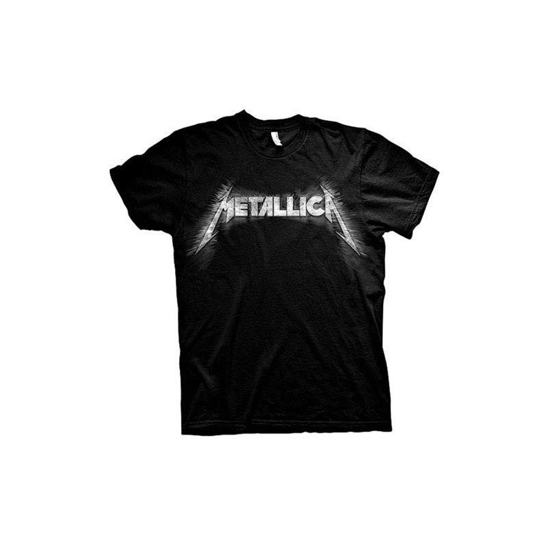 METALLICA UNISEX TEE: SPIKED (BACK PRINT) (MEDIUM)