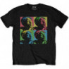 TUPAC MEN'S TEE: POP ART (LARGE)