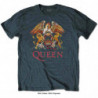 QUEEN UNISEX TEE: CLASSIC CREST (XX-LARGE)