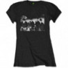 THE BEATLES LADIES TEE: SMILES PHOTO (LARGE)