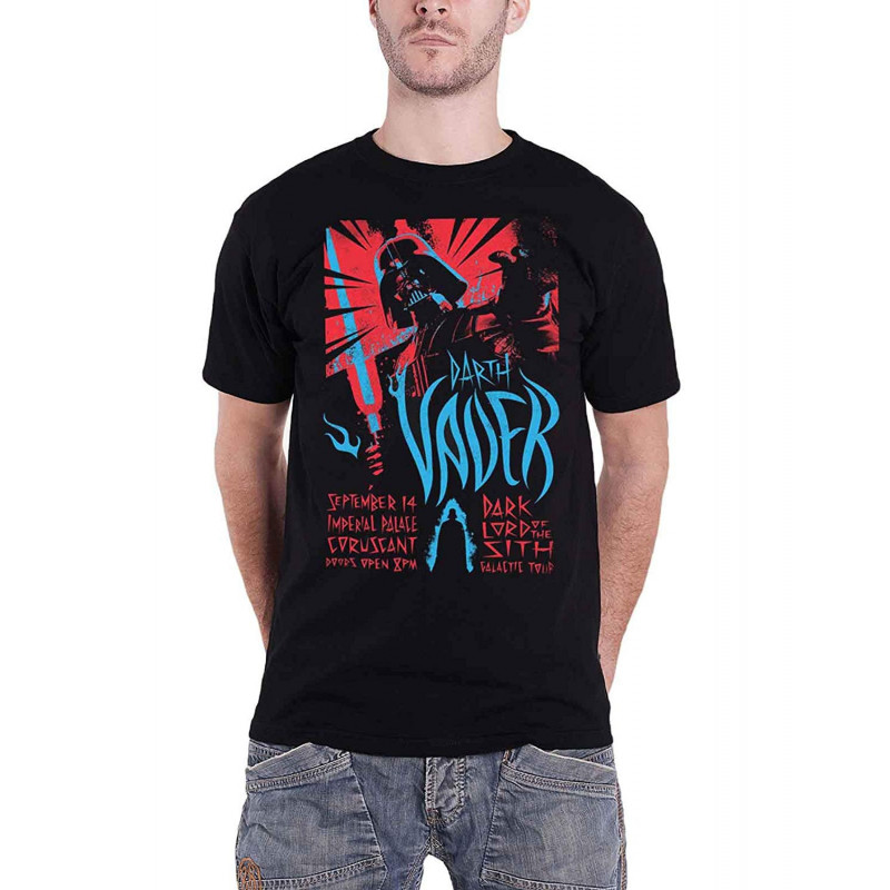 STAR WARS UNISEX TEE: DARTH ROCK ONE (MEDIUM)