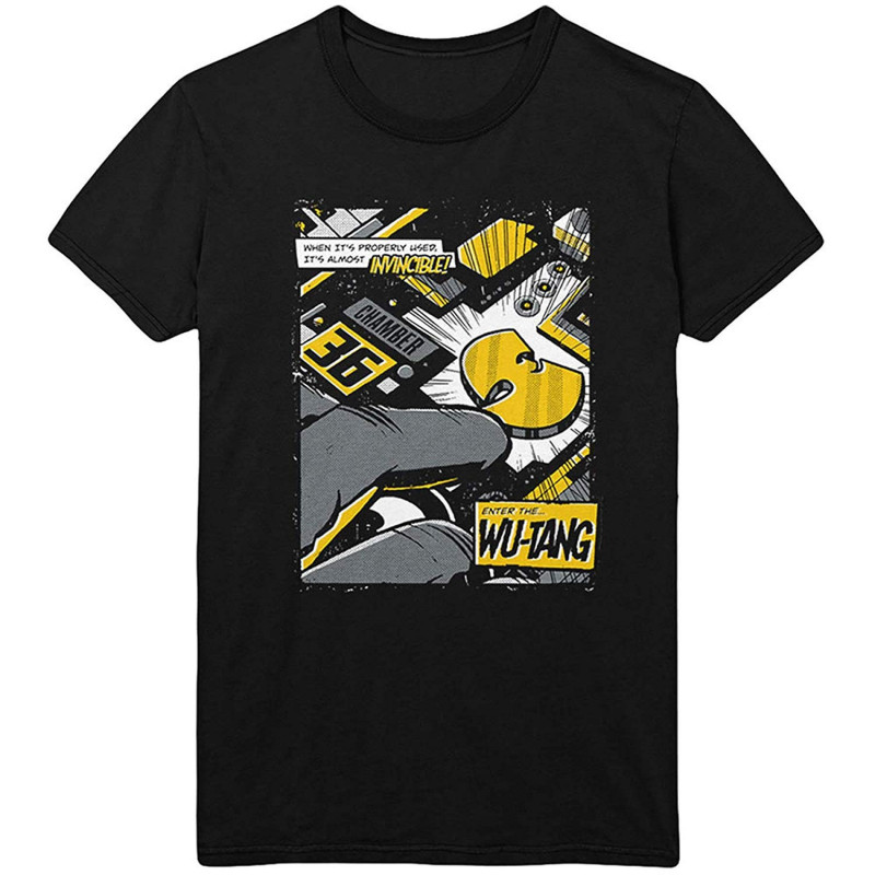 WU-TANG CLAN UNISEX TEE: INVINCIBLE (SMALL)