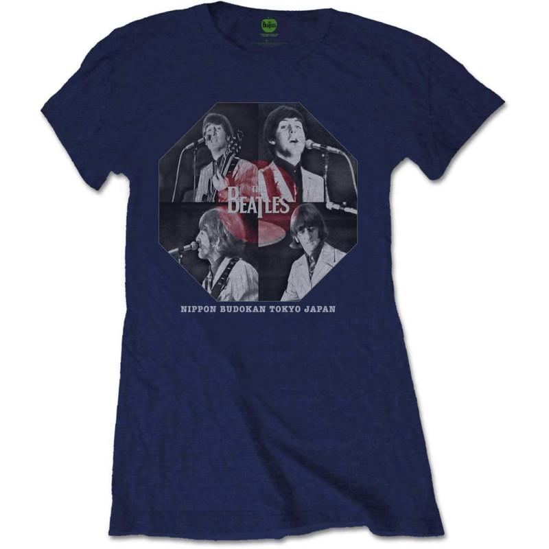 THE BEATLES LADIES TEE: BUDOKAN OCTAGON (X-LARGE)