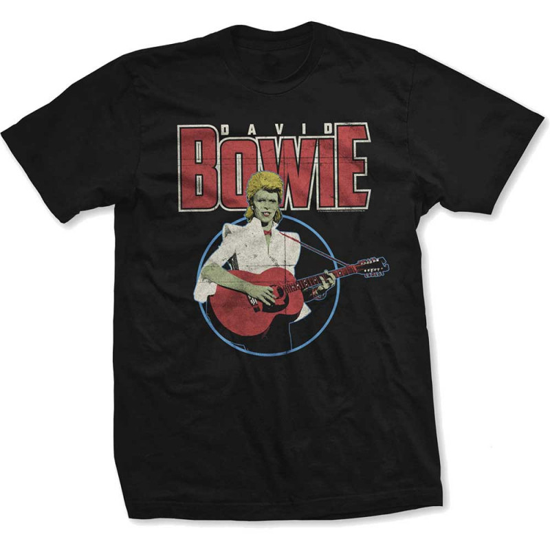 DAVID BOWIE UNISEX TEE: ACOUSTIC BOOTLEG (XX-LARGE)