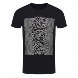JOY DIVISION UNISEX TEE: UNKNOWN PLEASURES (BACK PRINT) (SMALL)