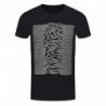 JOY DIVISION UNISEX TEE: UNKNOWN PLEASURES (BACK PRINT) (SMALL)