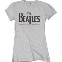 THE BEATLES LADIES TEE: CANDLESTICK PARK (BACK PRINT) (X-LARGE)