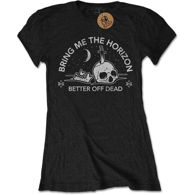 BRING ME THE HORIZON LADIES TEE: HAPPY SONG (X-LARGE)