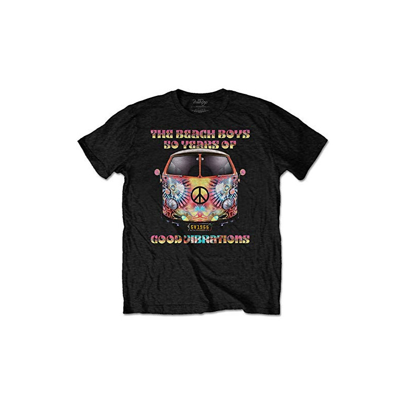 THE BEACH BOYS UNISEX TEE: GOOD VIBES TOUR (BACK PRINT) (XXX-LARGE)