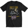 MOTLEY CRUE UNISEX TEE: THEATRE VINTAGE (LARGE)