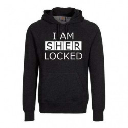 SHERLOCK UNISEX PULLOVER HOODIE: I AM SHERLOCKED (X-LARGE)