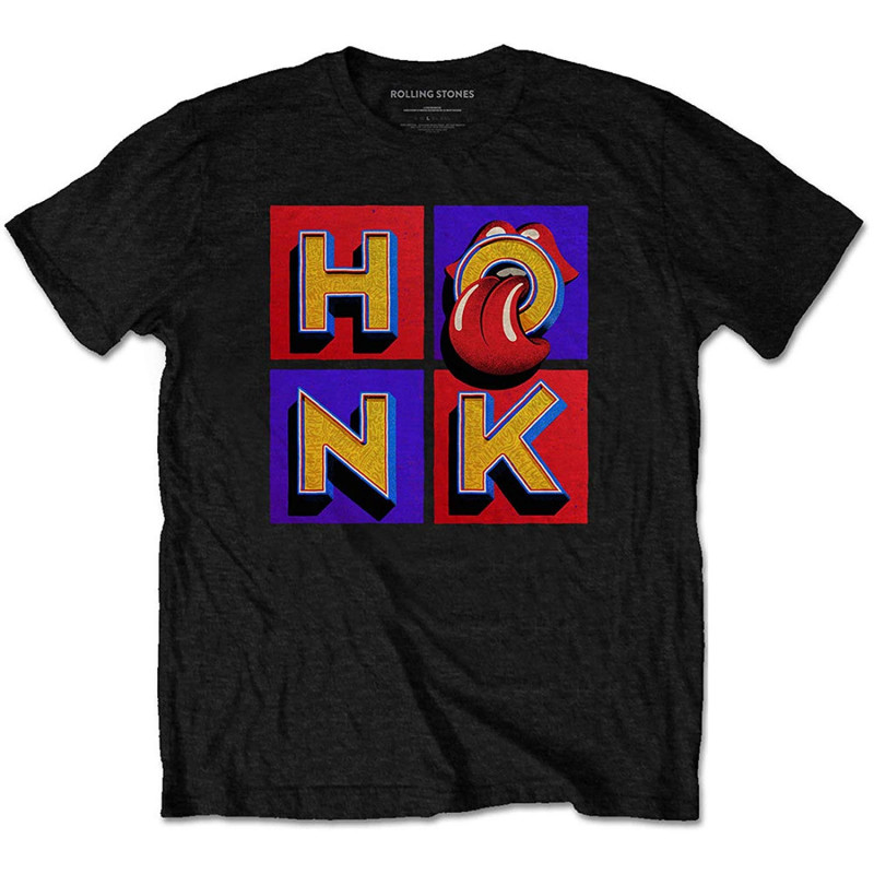 THE ROLLING STONES UNISEX TEE: HONK ALBUM (LARGE)