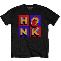 THE ROLLING STONES UNISEX TEE: HONK ALBUM TRACKLIST (BACK PRINT) (X-LARGE)