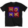 THE ROLLING STONES UNISEX TEE: HONK ALBUM TRACKLIST (BACK PRINT) (X-LARGE)