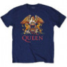 QUEEN UNISEX TEE: CLASSIC CREST (SMALL)