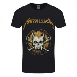 METALLICA UNISEX TEE: SCARY GUY SEAL (LARGE)