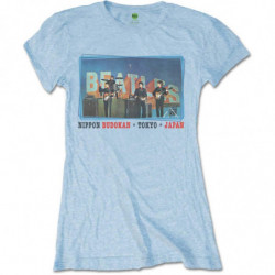 THE BEATLES LADIES TEE: NIPPON BUDOKAN (MEDIUM)