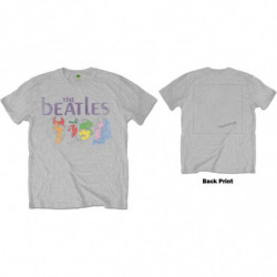 THE BEATLES UNISEX TEE: WHITE ALBUM BACK (BACK PRINT) (SMALL)