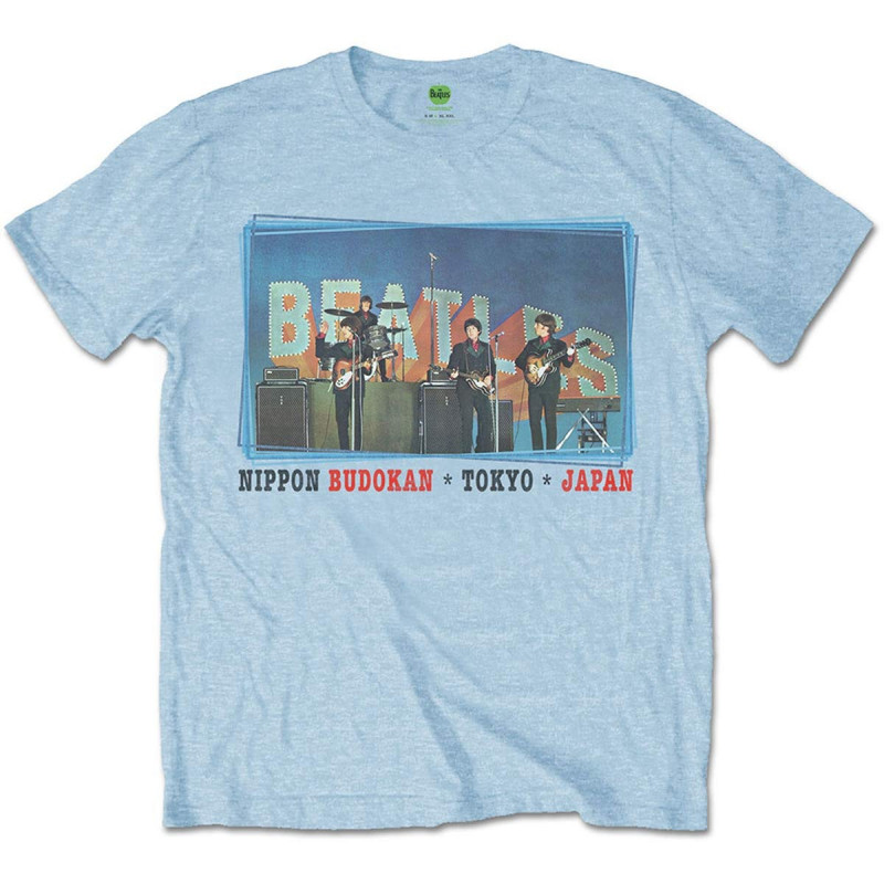 THE BEATLES UNISEX TEE: NIPPON BUDOKAN (MEDIUM)