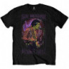 JIMI HENDRIX UNISEX TEE: PURPLE HAZE FRAME (XX-LARGE)