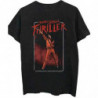 MICHAEL JACKSON UNISEX TEE: THRILLER WHITE RED SUIT (XX-LARGE)