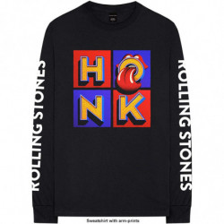 THE ROLLING STONES UNISEX SWEATSHIRT: HONK ALBUM/SLEEVES (SLEEVE PRINT) (X-LARGE)