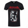 METALLICA UNISEX TEE: HARDWIRED BAND CONCRETE (LARGE)